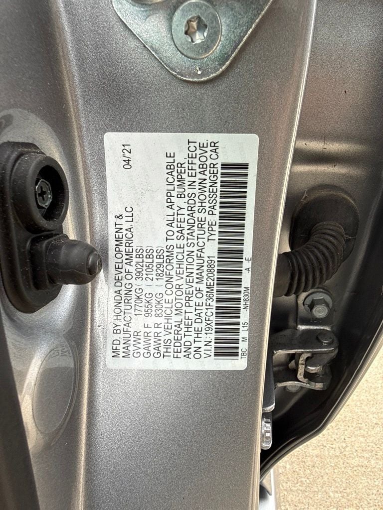 2021 Honda Civic EX
