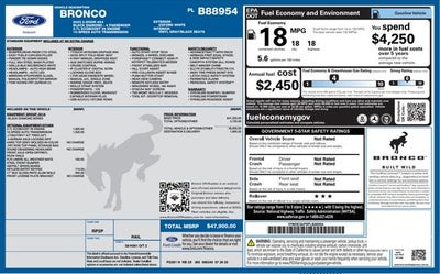 2023 Ford Bronco Black Diamond