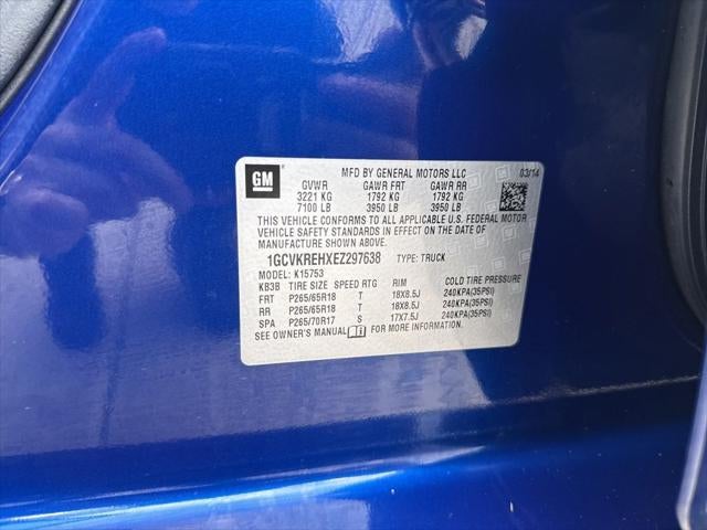 2014 Chevrolet Silverado LT LT1