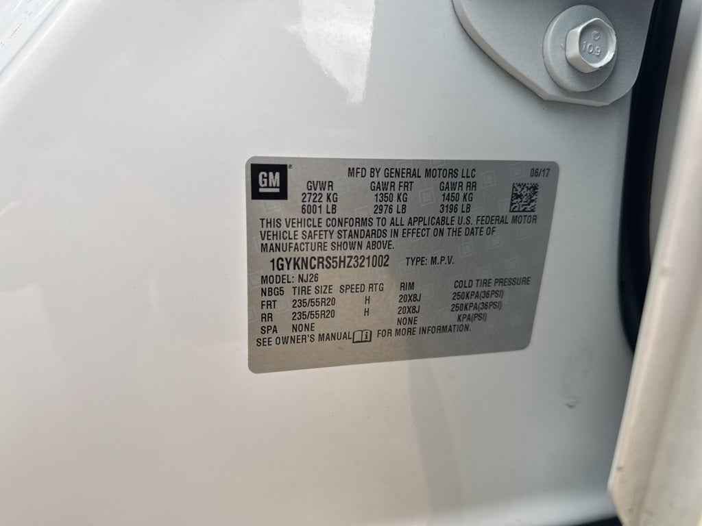 2017 Cadillac XT5 Premium Luxury