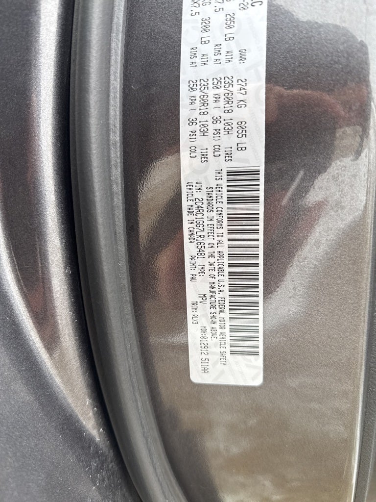 2020 Chrysler Pacifica Limited