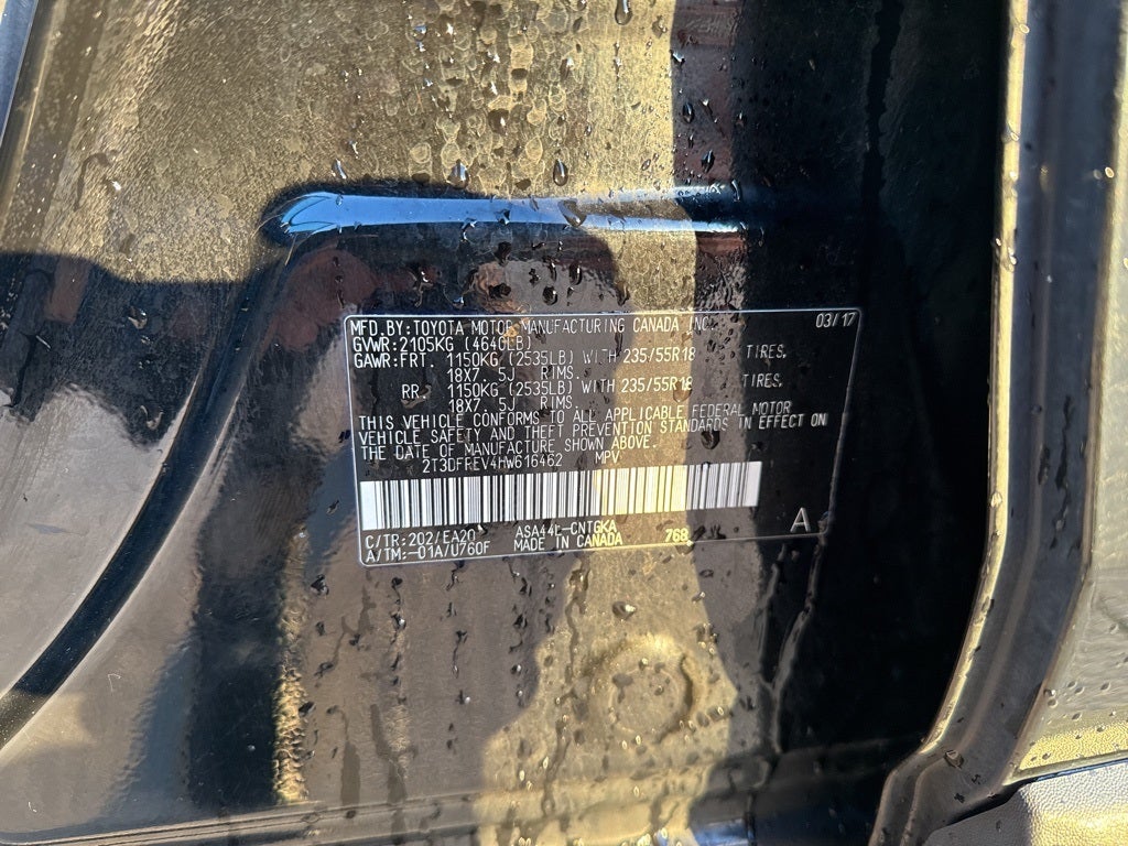 2017 Toyota RAV4 Limited ADVANCED TECH PKG