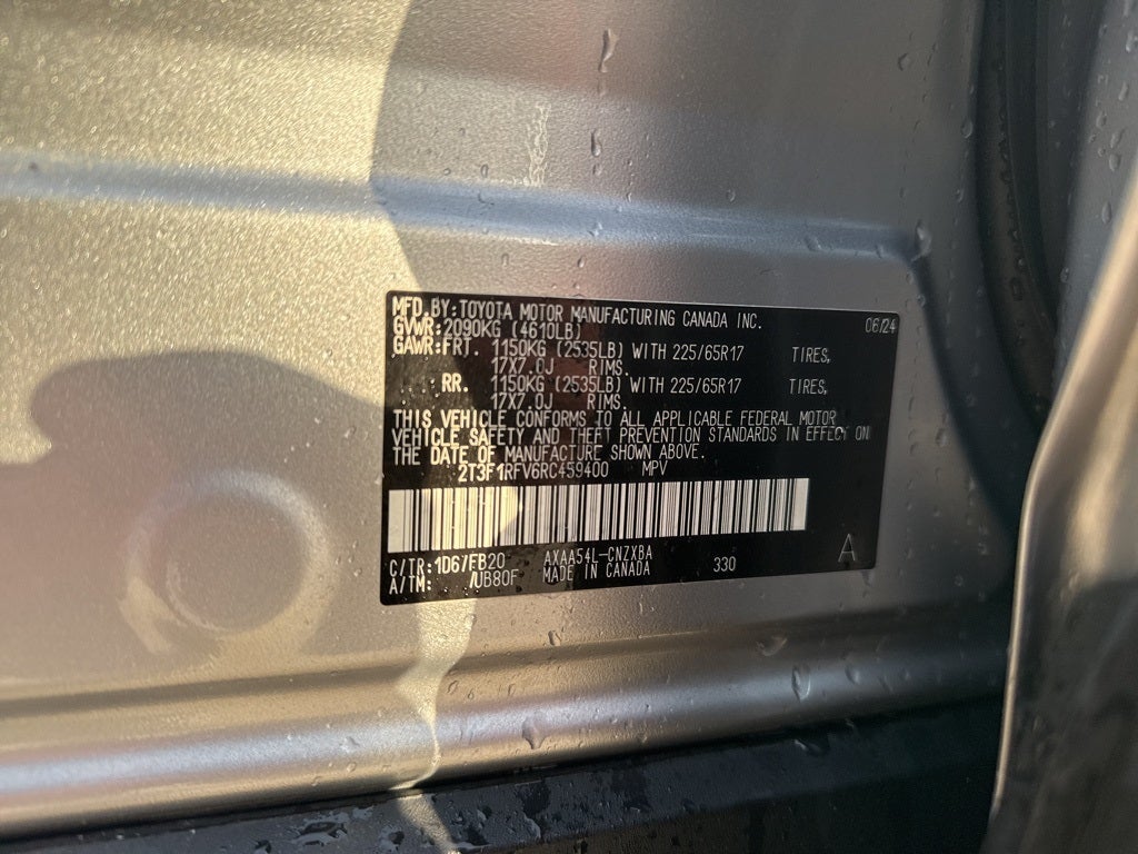 2024 Toyota RAV4 LE TOYOTA GOLD CERTIFIED