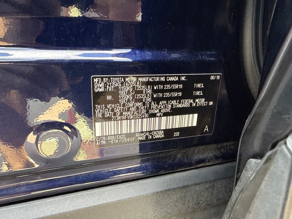 2019 Toyota RAV4 Limited TOYOTA SILVER CERTIFIED