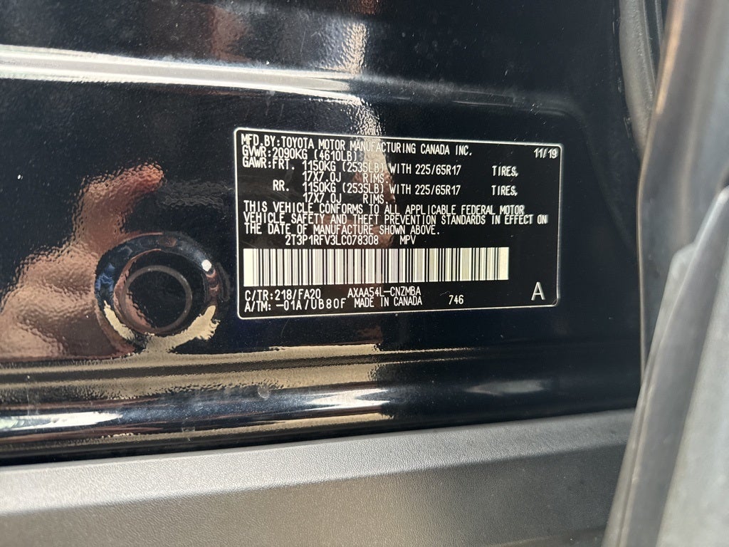 2020 Toyota RAV4 XLE