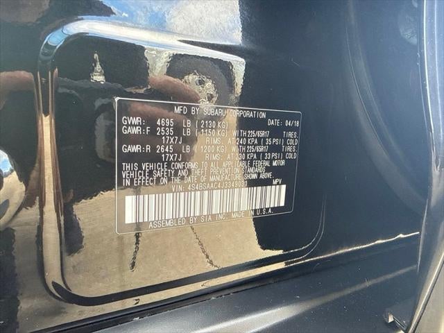 2018 Subaru Outback 2.5i