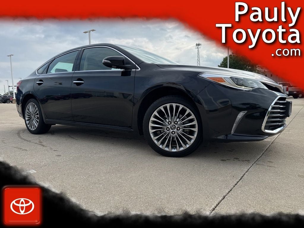 2018 Toyota Avalon Limited TOYOTA SILVER CERTIFIED