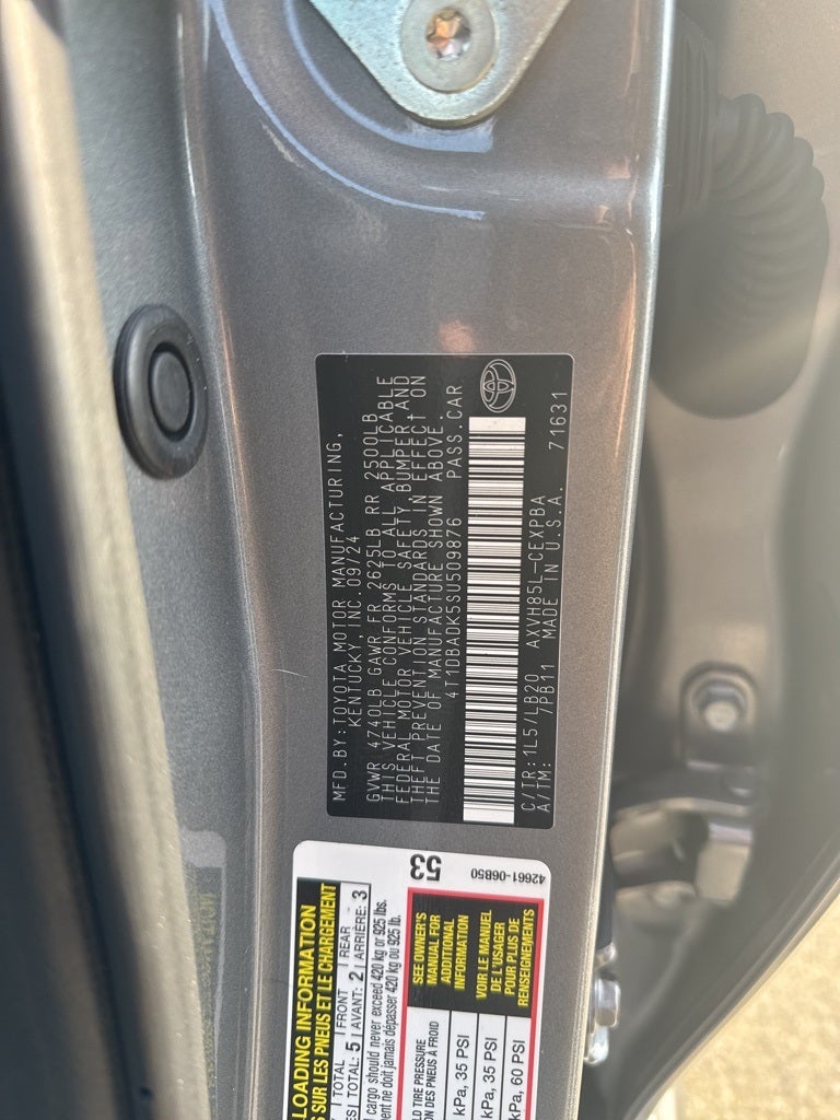 2025 Toyota CAMRY XSE