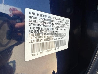 2013 Honda Pilot LX