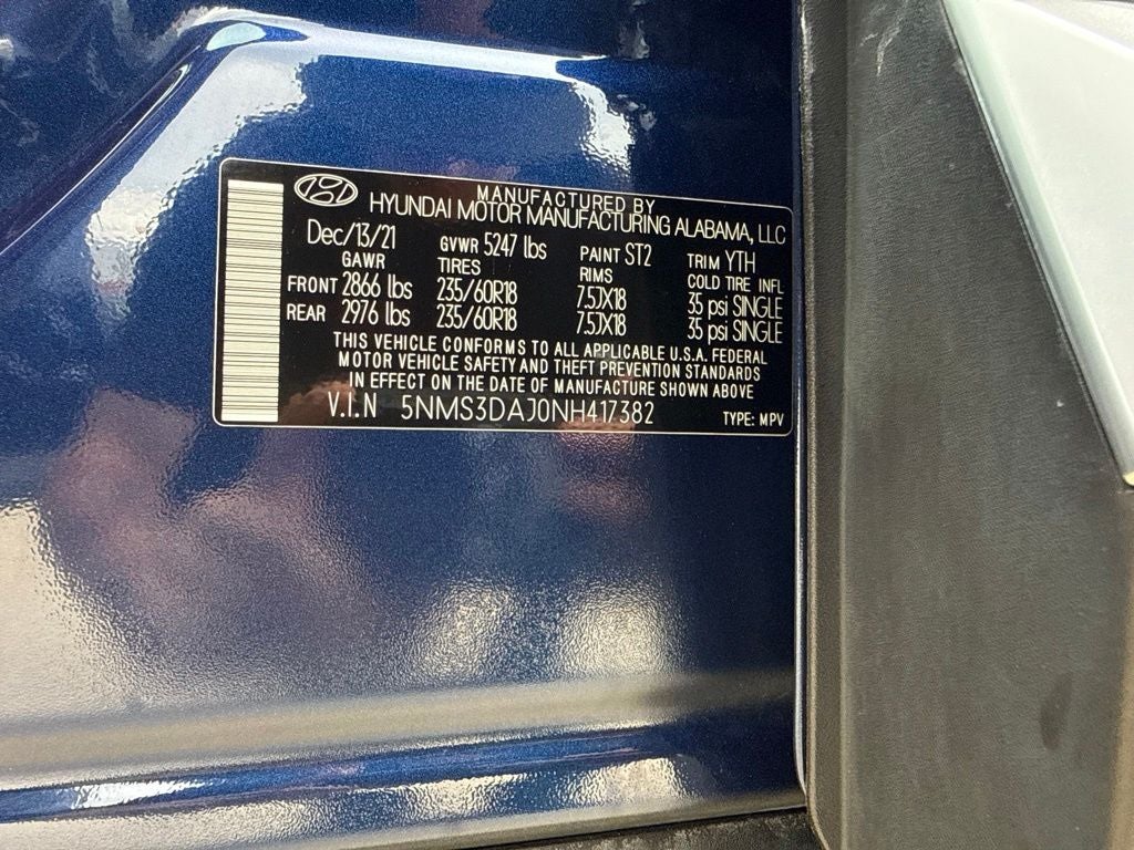 2022 Hyundai Santa Fe SEL