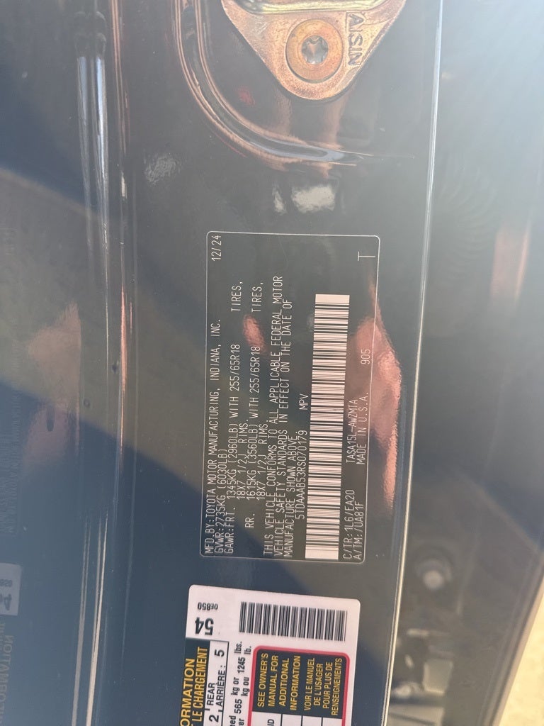 2024 Toyota GRAND HIGHLANDER XLE