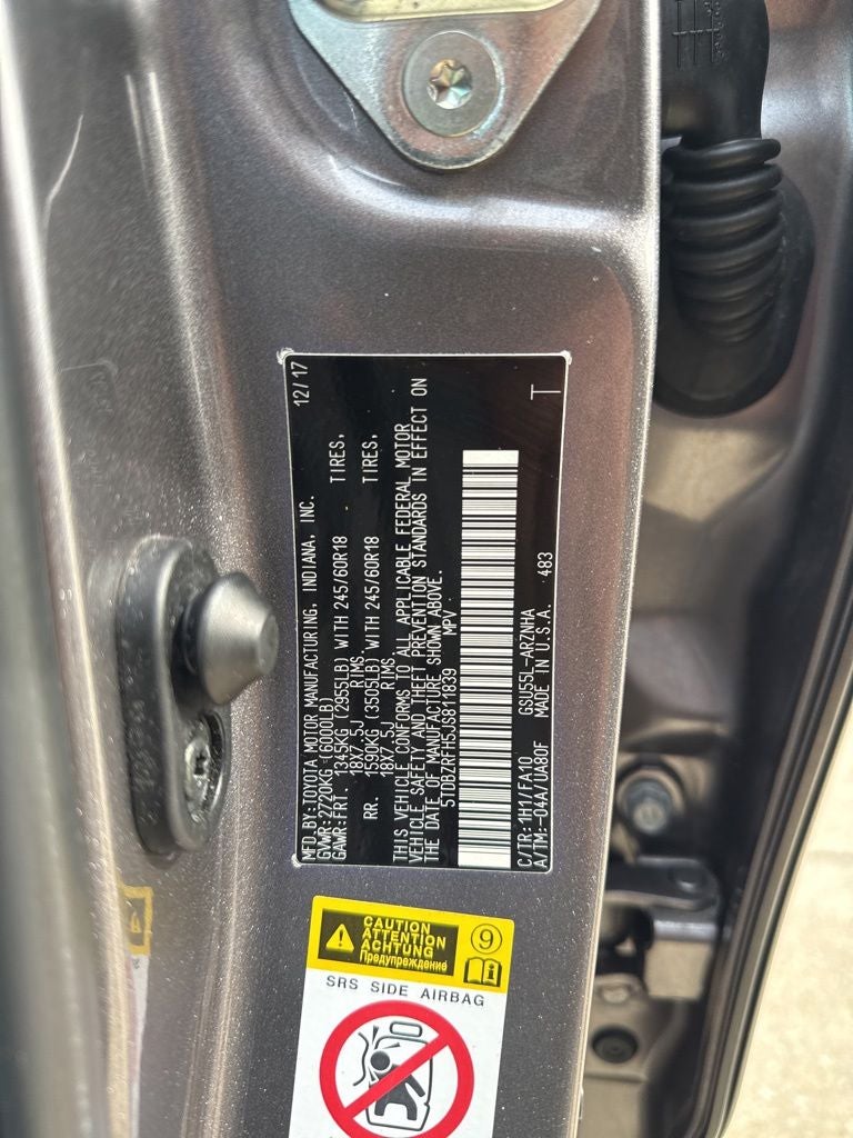 2018 Toyota Highlander LE Plus