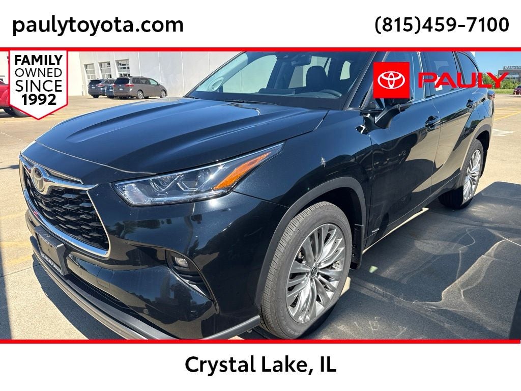 2025 Toyota Highlander Hybrid Platinum TOYOTA GOLD CERTIFIED