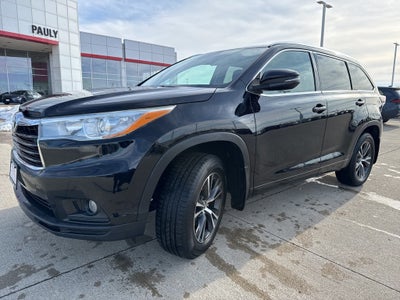 2016 Toyota HIGHLANDER XLE V6