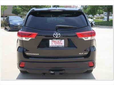 2017 Toyota HIGHLANDER XLE TOYOTA SILVER CERTIFIED