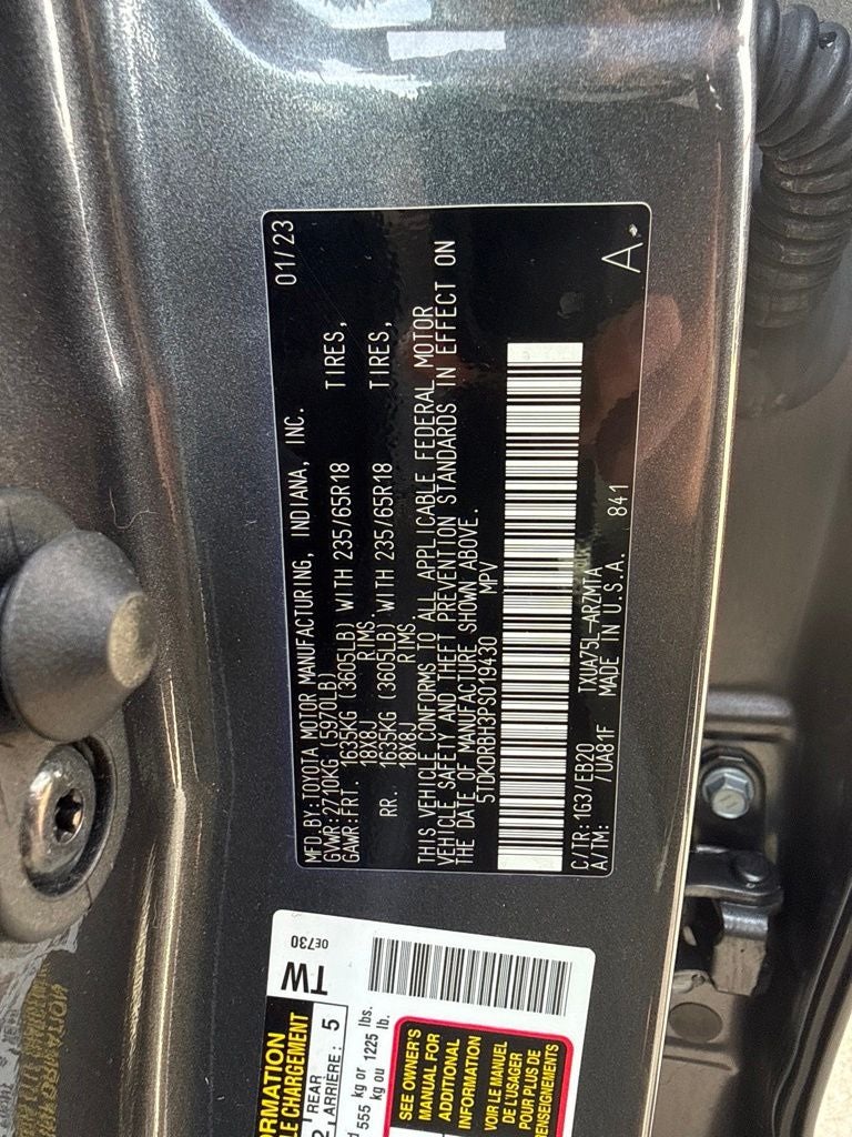 2023 Toyota Highlander XLE