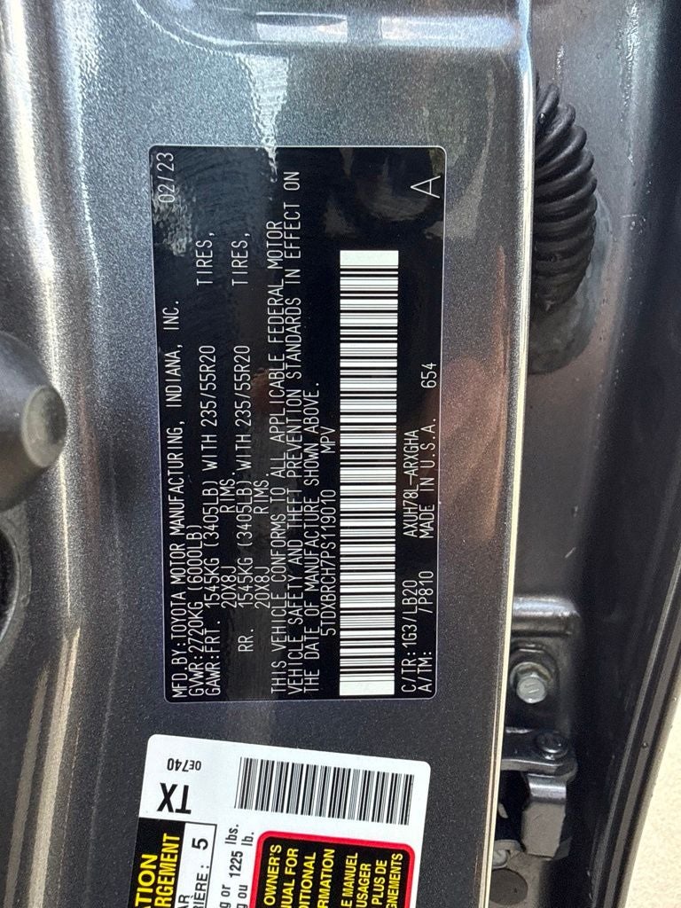 2023 Toyota Highlander Hybrid Limited