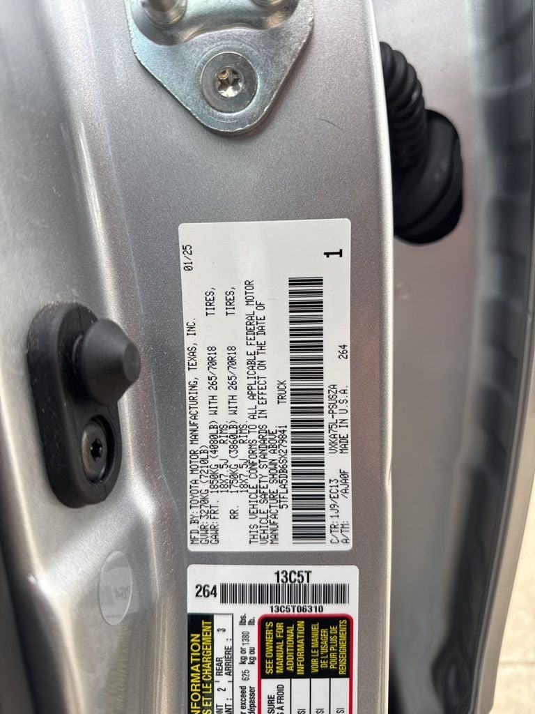 2025 Toyota Tundra SR5