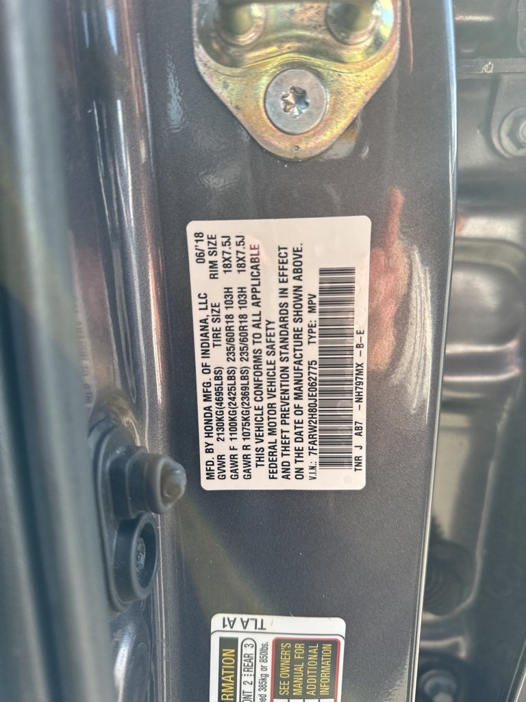 2018 Honda CR-V EX-L