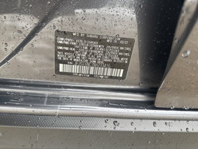 2022 Subaru Crosstrek Limited