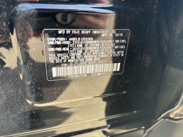 2016 Subaru Forester 2.5i Limited