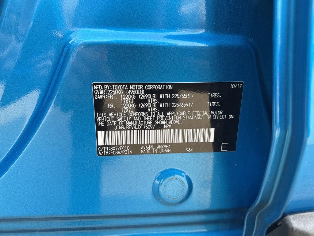 2018 Toyota RAV4 HYBRID XLE