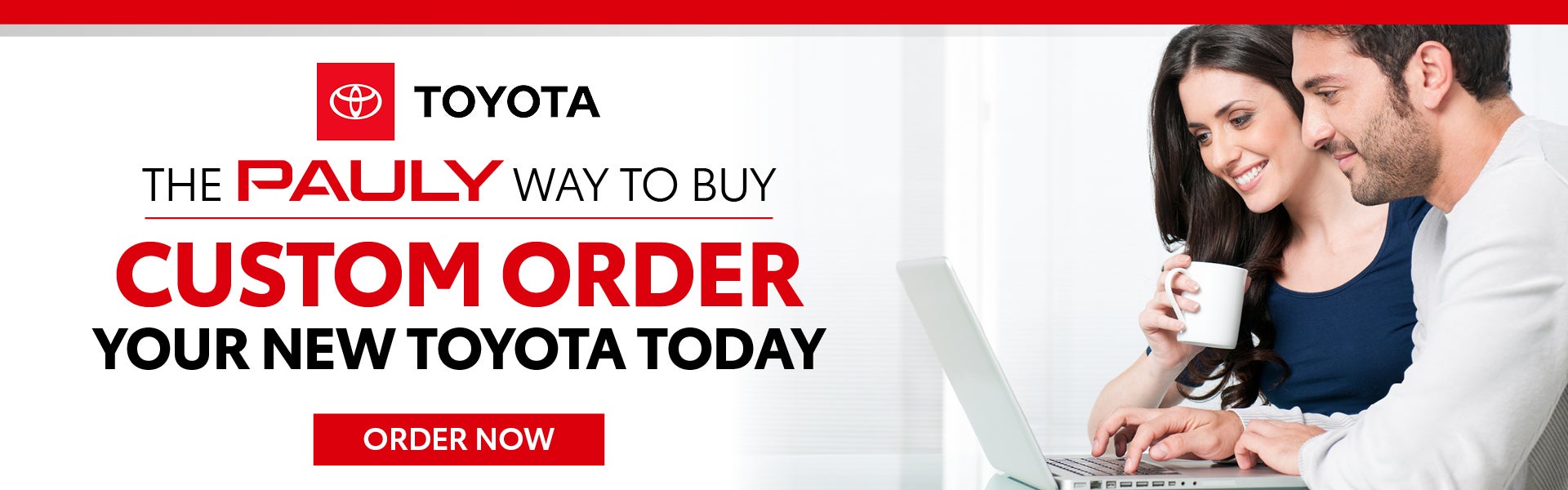 Custom Order Your New Toyota Today