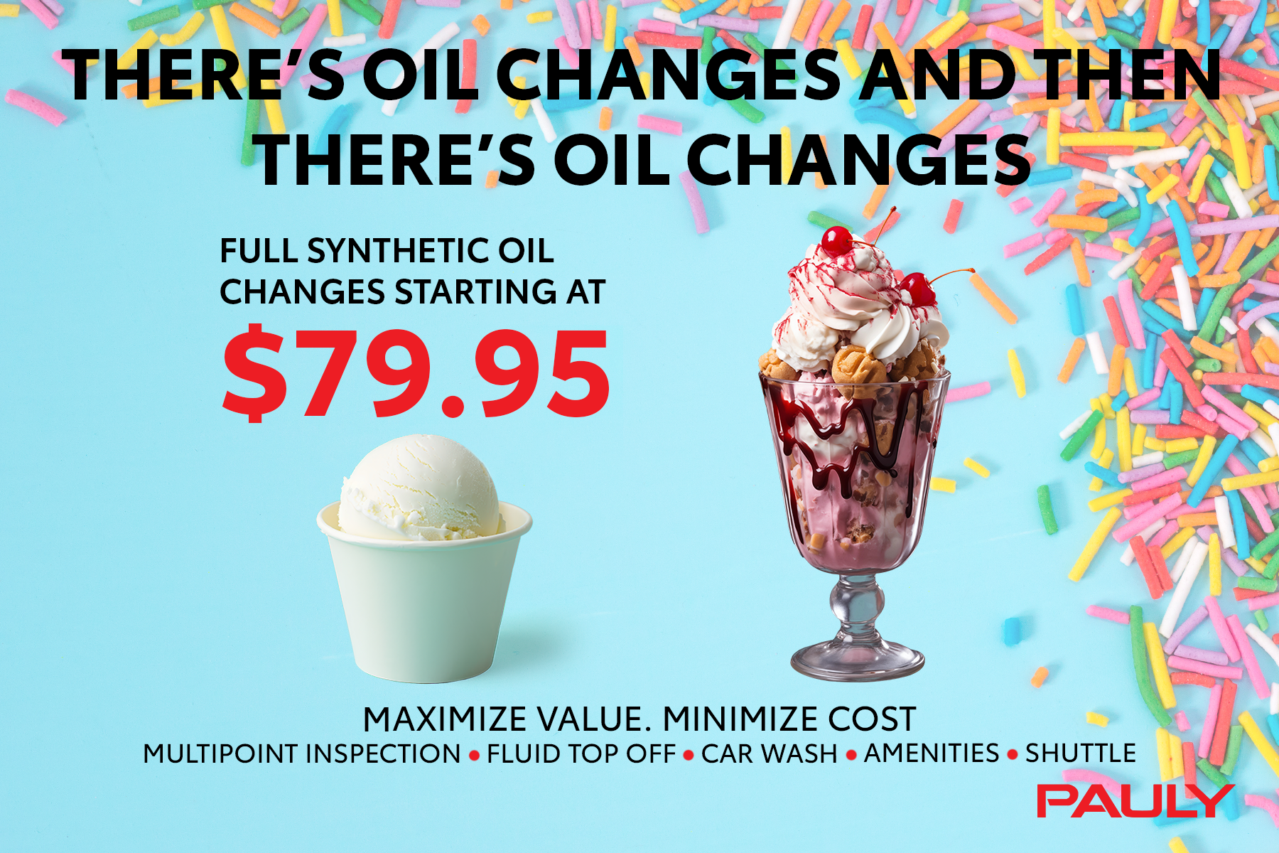 Oil Change Special
