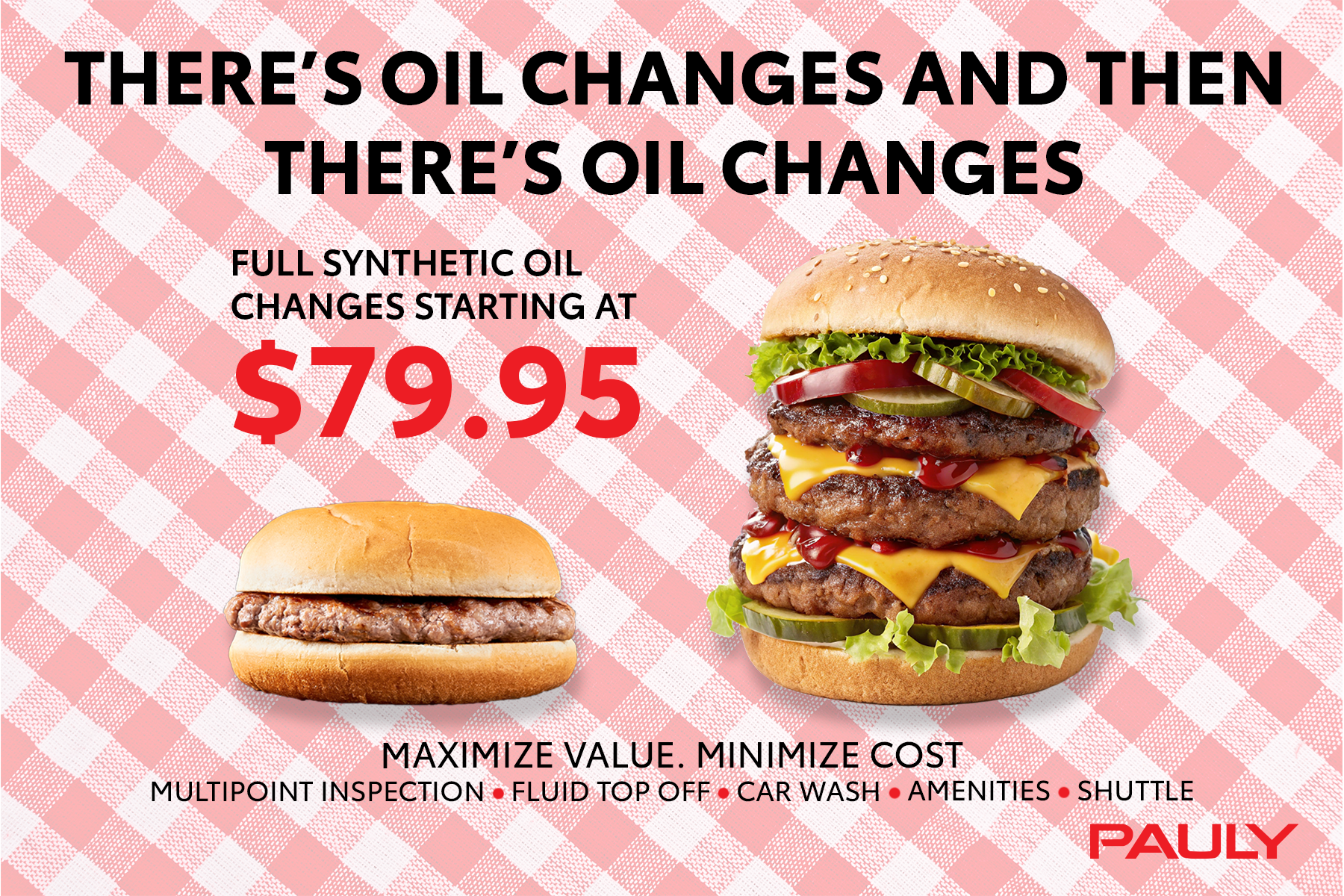 Oil Change Special
