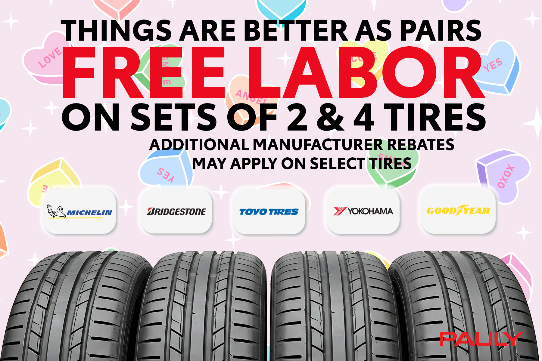 Free Labor on Tires